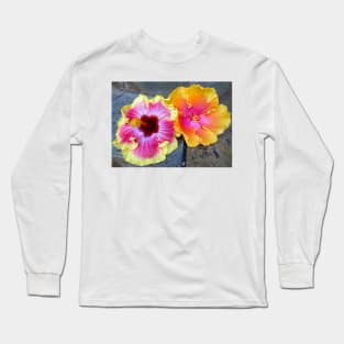 Hawaiian Hybrid Hibiscus Long Sleeve T-Shirt